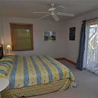 Epiphany King bedroom 1 has a view.  Carpet was just replaced with new pine floors